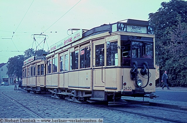 TM 36 Tw 3430 Linie 47 Rudow (1966)