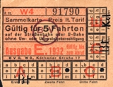 Musterkartensammlung "Sammelkarten"