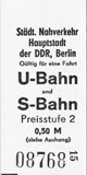 Kombifahrschein BVB / S-Bahnpreisstufe 12