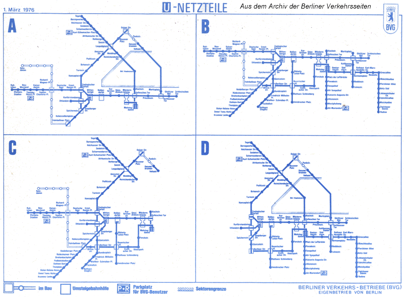 Bahnnetzteile ab März 1976