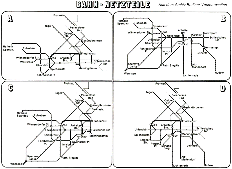 Bahnnetzteile ab Februar 1985
