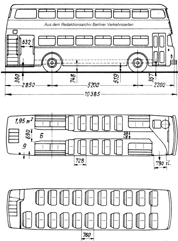 Typenblatt 41: Bustyp DS Wagen 300