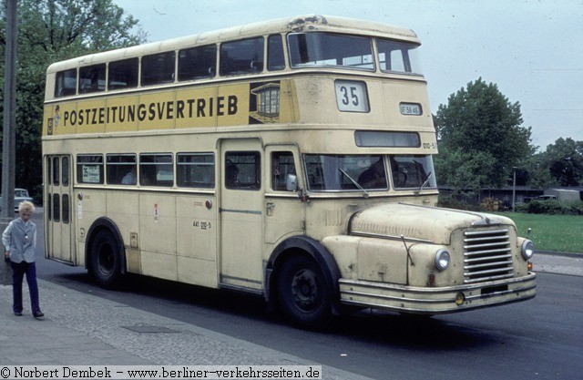 Do56 Wagen 441 010 auf der Linie 35