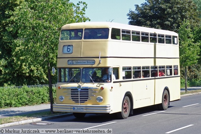 Wagen 1629 auf Linie 6