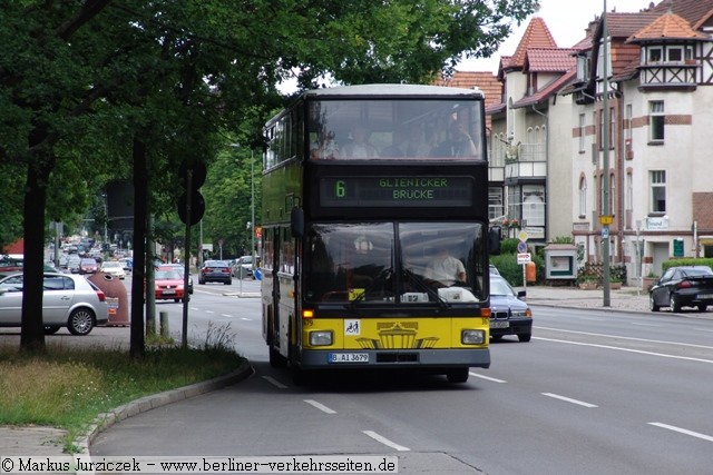 Wagen 3679 auf Linie 6