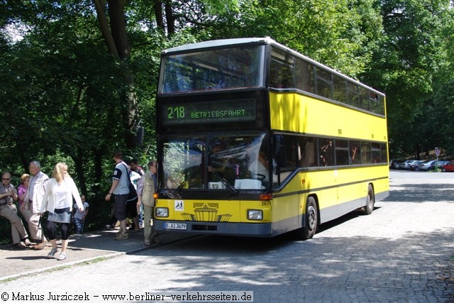 Wagen 3679 auf Linie 218