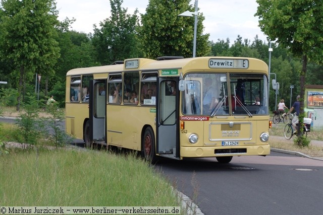 Wagen 1242 auf Linie E (504)