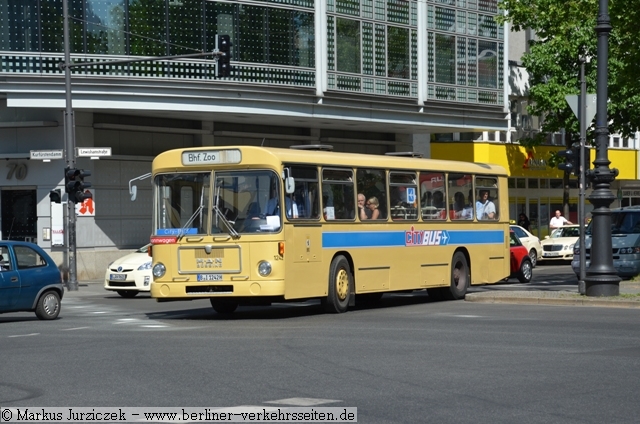 Wagen 1242, MAN E2H 75 mit "CityBus"- Banderole