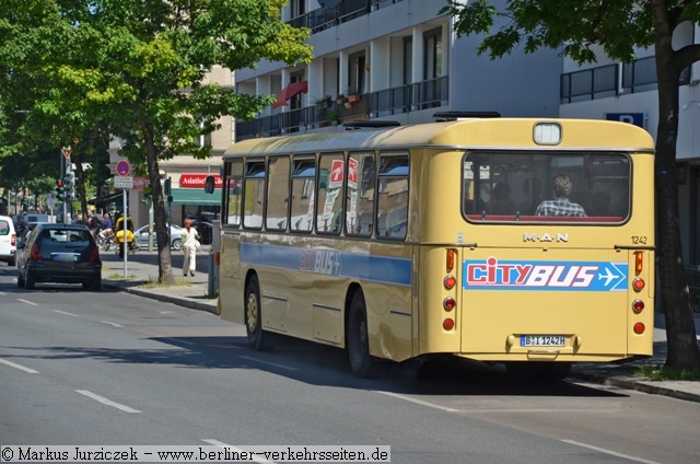 City-Bus Rckseite