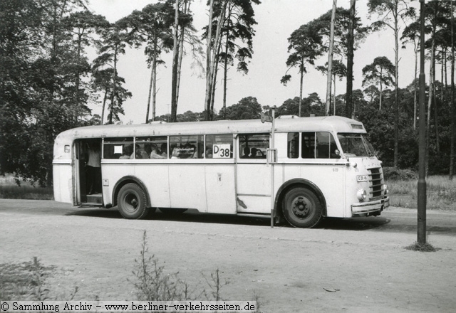 1964: Lowa auf der Linie D38