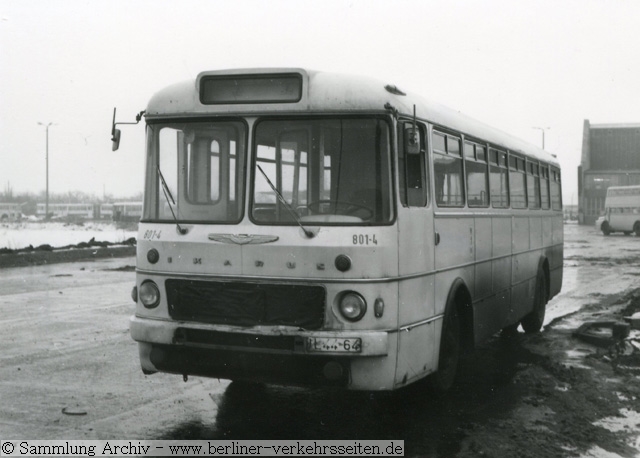 1970 Ikarus 556 Hof Lichtenberg (BVG Ost)