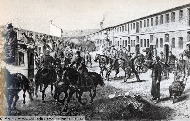 ABOAG Pferde-Omnibus-Depot (1870)