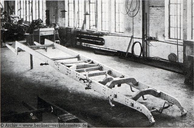 Fahrgestell der ABOAG Eigenbauten (1915)