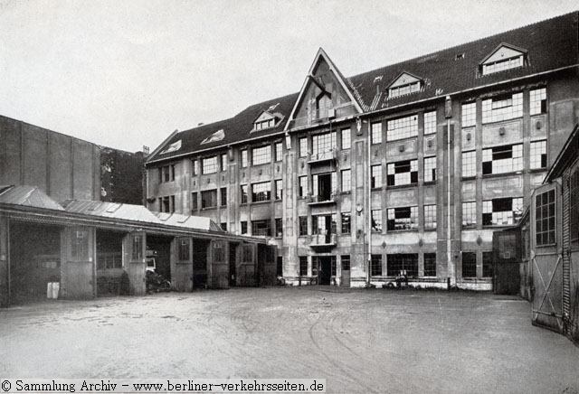 Betriebshof Jasmunder Strae (1911)