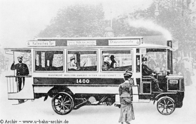 (1907) KO20 Wagen 1400 von HANOMAG mit Dampfantrieb (Gaskoks)