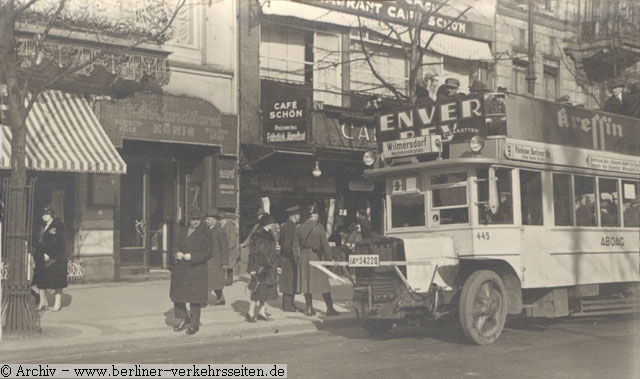 Fahrzeugtyp DS13 auf der Linie 9 (1926)