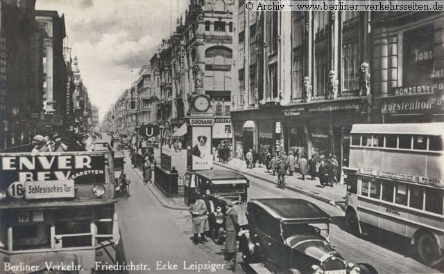 Friedrichstrae Ecke Leipziger Strae (1927)