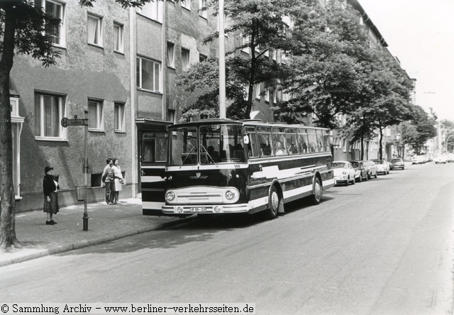 1968: Fleischer (neu) Flughafenlinie SXF v/n Uhlandstraße