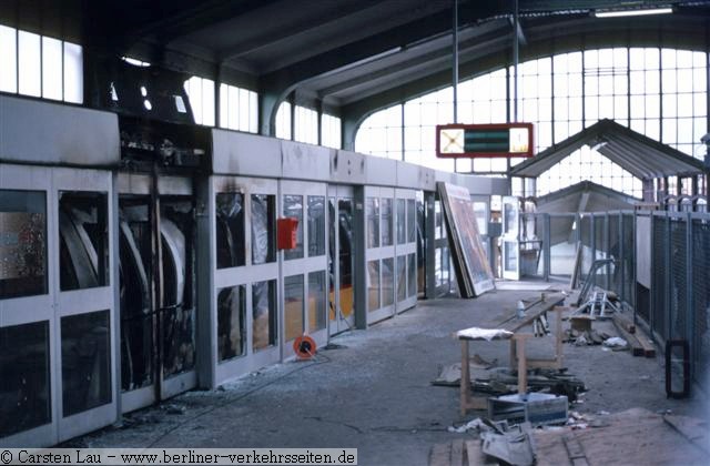 Brandanschlag Maglev Gleisdreieck 4/1987