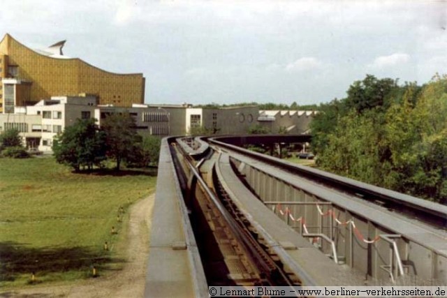 Weiche vor dem Endbahnhof Kemperplatz - Foto: Lennart Blume