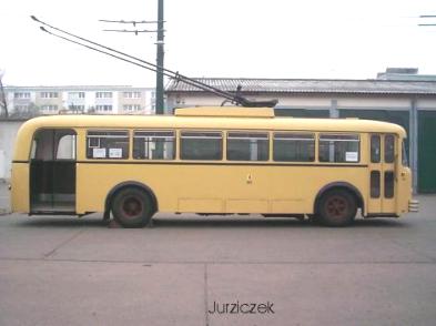 Obus Wagen 488 am Standort des DVN in Eberswalde 