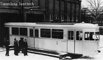 Triebwagen 7000 befindet sich heute in Niederschönhausen beim DVN