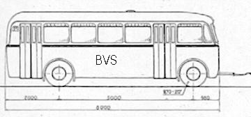 Gaubschat Beiwagen fr den Omnibusverkehr