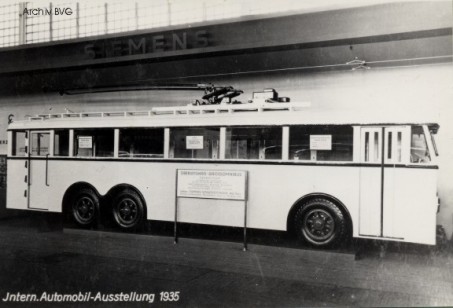Wagen 1101 auf der Internationalen Automobilausstellung 1935
