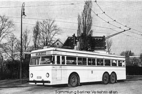 Wagen 1105 am Breitenbachplatz, 1936