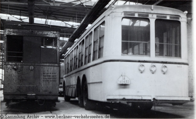 Aufnahme Obus Wagen 1403 (Alfa-Romeo)