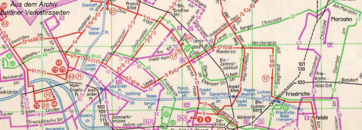 Aus dem Archiv der Berliner Verkehrsseiten