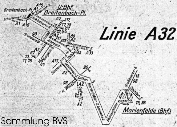 Aus dem Archiv der Berliner Verkehrsseiten