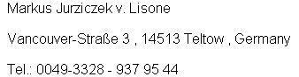 BVS Anschrift