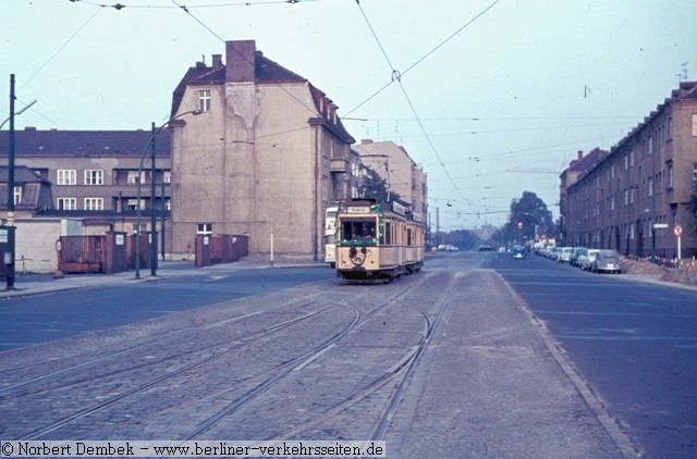 TM36 Tw 3440 Linie 47 Britz Gradestr Letzte 47 am 01.10.1966