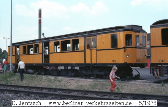 Ausgemustert: C-Züge in der Betriebswerkstatt Britz (1978)