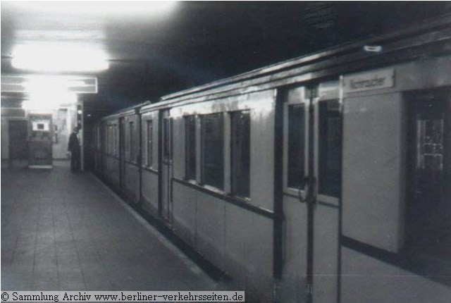 berfhrungsfahrt von der Bw See nach Alexanderplatz 12/1972