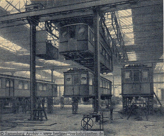 Wagenhalle Seestraße der Hoch- und Untergrundbahngesellschaft Berlin (1926) Wagenhalle Seestraße der Hoch- und Untergrundbahngesellschaft Berlin (1926)