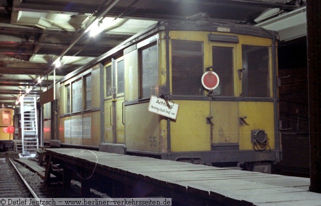 A1 Bw 515 Kehre Sno 04.12.1980 Foto Detlef Jentzsch