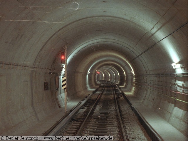 Schildvortrieb-Tunnel der Berliner U-Bahn (Großprofil)