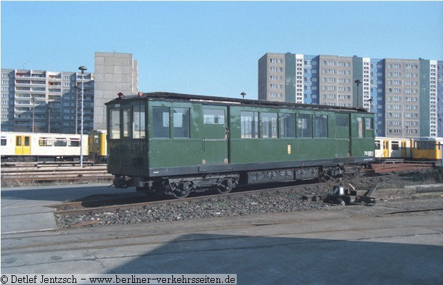 A1 Tw 710 009-1 Bw Fi Arbeitstw 1990 Foto Detlef Jentzsch