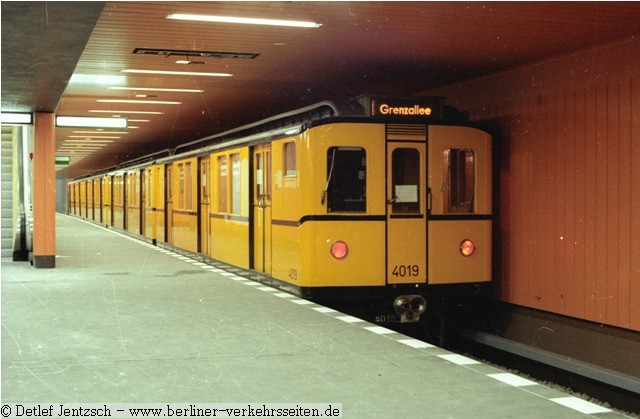 B2 Tw 4019 Halemweg 19.08.1980 Foto Detlef Jentzsch