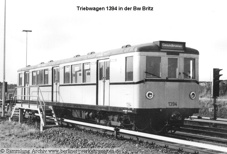 C1 Wagen 1394 (ex 111) Bw Br um 1973
