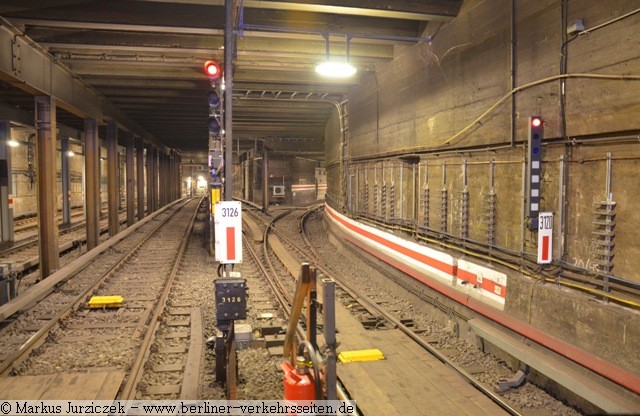 Abzweig in den Waisentunnel