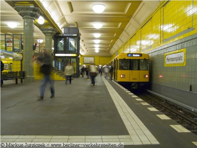 U-Bahnhof Hermannplatz -unterer Bahnsteig Strecke C -