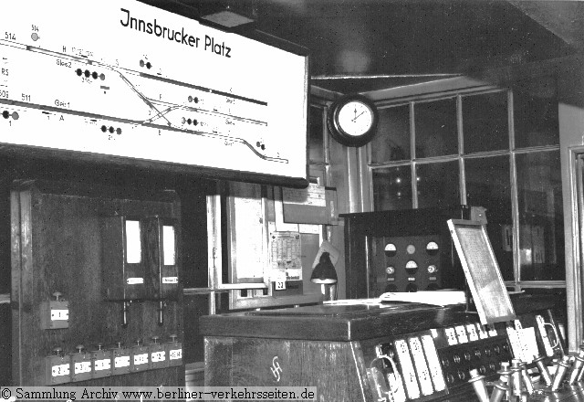 Einreihen-Hebelstellwerk Siemens&Halske 1926