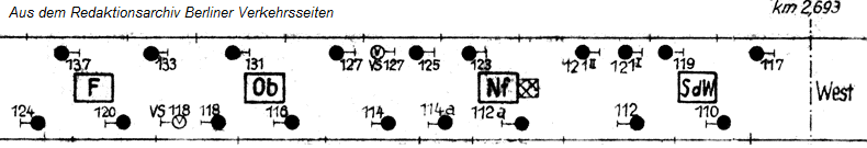 Signalplan der BVG-Ost (1973)