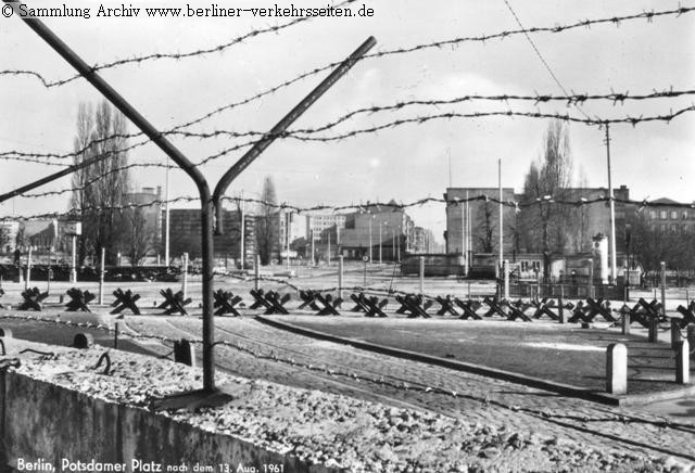 Blick auf en Leipziger Platz 1961