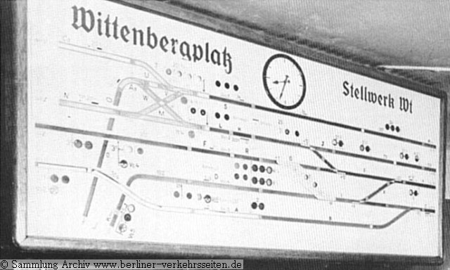 Tafel Wittenbergplatz nach 1926