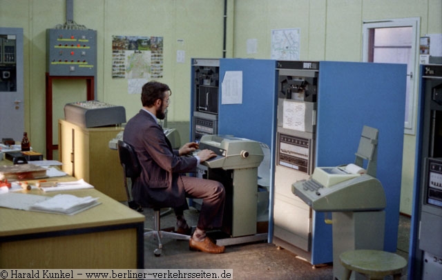 SELTRAC Rechnerraum Mai 1979