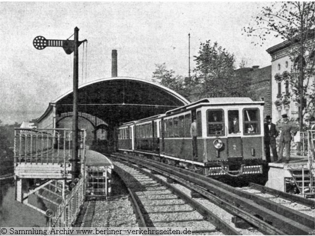 Mckernbrcke 1902 Blocksignal (aus Ing Bauwerke Bln 1906)